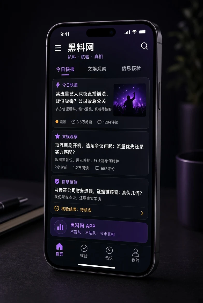 黑料网APP服务
